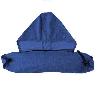

Pantheon U-pillar Pillow Travel Pillow с капюшоном с капюшоном с капюшоном U-образная подушка для шеи Car Office Nap Pillow Navy (со шляпой)