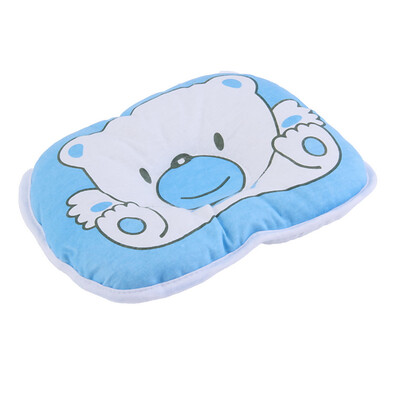 

Bear Pattern Pillow Newborn Infant Baby Support Cushion Pad Prevent Flat Head