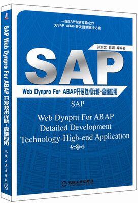 

SAP Web Dynpro For ABAP开发技术详解 高端应用