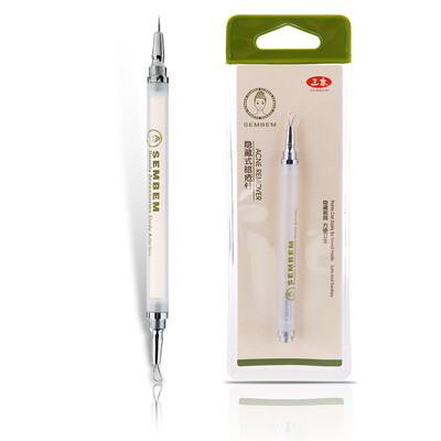 

Three SEMBEM hidden acne needles hide the sleeve for easy hygiene