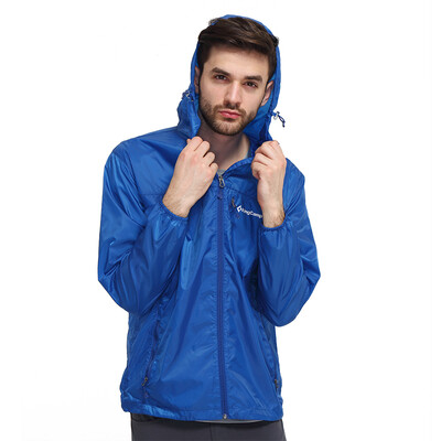 

Kung KingCamp couple models skin clothing men&women thin outdoor windbreaker female KWA119 red S