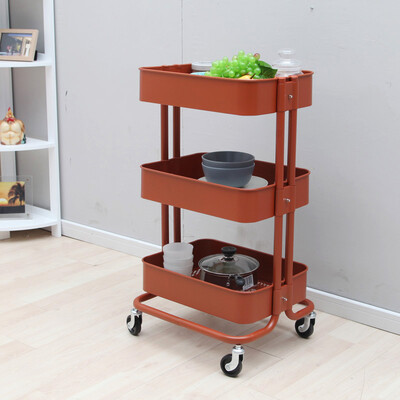 

Medas 3 tiers mobile storage rack cart