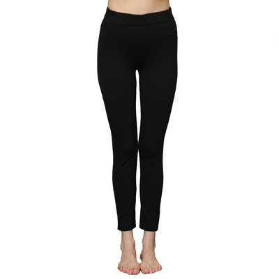 

Fennel Bird TINSINO Ms Spring Spring stretch solid color wear leggings 15602 black