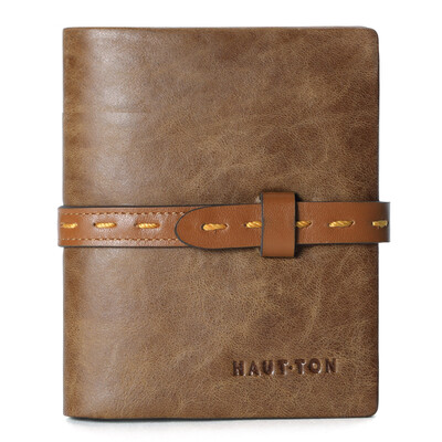 

Хао Дейтон (HAUT TON) короткий параграф бумажник ретро тенденции молодежной моды бумажник коричневый кошелек кошельки QB231