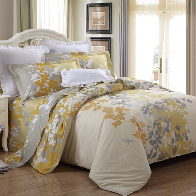 

LUOLAI cotton bed set/bed kit (duvet cover/bedsheet/pillowcase
