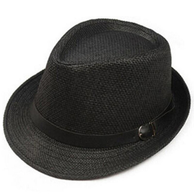 

Jingdong Supermarket] Meng Si Ke (MSEK) MMZ160088 men's hat Korean version of the tide men deducted jazz hat black