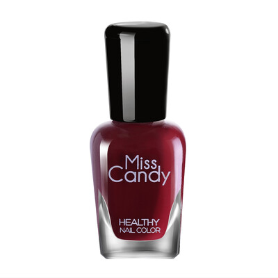

MissCandy Healthy Fingers Can Stripe Nail Polish White Deep Wine Red Temptation Dark Red Z05 16ML