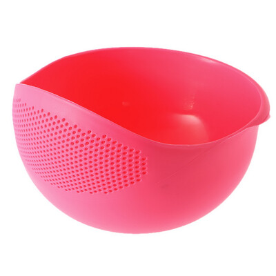 

New Practical Plastic Rice Wash Colander Strainer Sieve Kitchen Tool