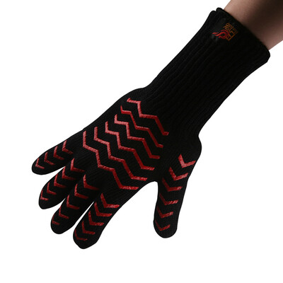 

Barbecue family anti-hot gloves barbecue professional baking gloves kitchen insulation anti-hot - Boer gloves single only