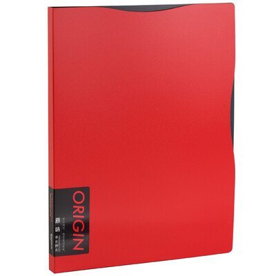 

Comix) A824 original folder / folder / single strong folder A4 red