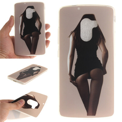 

Sexy Girls Pattern Мягкая обложка Тонкий ТПУ резиновый силиконовый гель чехол для Lenovo A7010