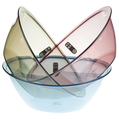 

Building in the plate ingot thick transparent wash basin clean kitchen pots J-320