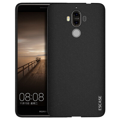 

ESCASE Huawei Mate9 Мобильный телефон Case Mate9 Чехол для мобильного телефона Деловой телефон Huawei Мягкая оболочка Anti-Wrestling Scrubbing Scrub Feet Full Seal Case 5.9 inch Gentle Black
