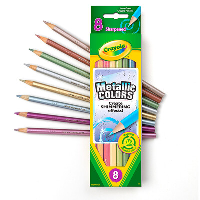 

Окрашенные детей музыке Crayola8 цвет металла цветной карандаш 68-3708