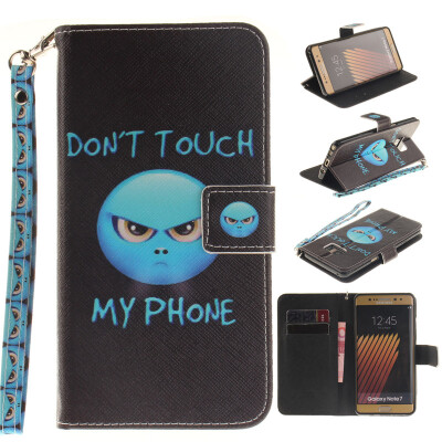 

Anger Design PU Leather Flip Cover Wallet Card Holder Case for SAMSUNG GALAXY NOTE 7