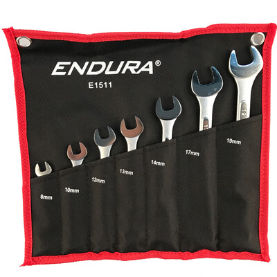 

Enduratools E1511 7-piece carbon steel wrench