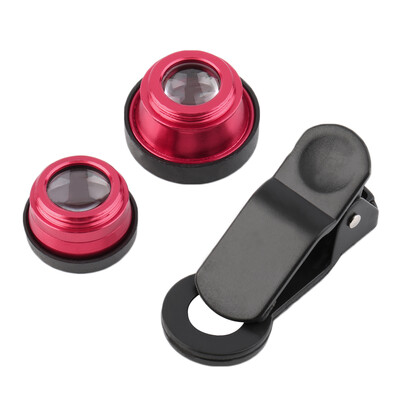 

Hot 3 In 1 Clip Camera Lens Fish Eye Wide Angle Macro Kit For Smart Phone