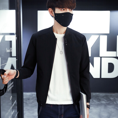 

Law Kun Men's Casual Jacket Fashion Simple Ladies Jacket Jacket 918 Black