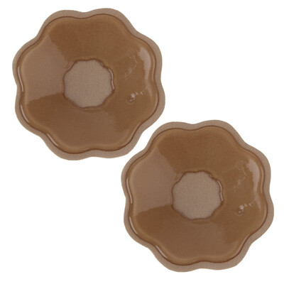 

Reusable Invisible Skin Adhesive Cloth Cover Silicone Nipple Cover Bra Pad