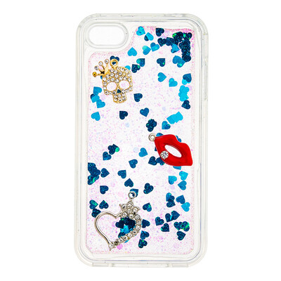 

Dynamic Quicksand Glitter Liquid Soft TPU Case Cover For IPHONE 4S