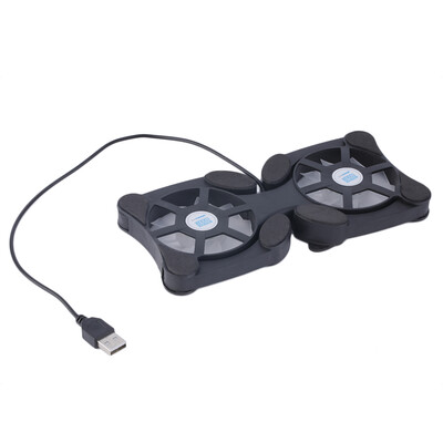

Mini USB Port Cooling Pad With 2 Fans Cooler for 7-15" Notebook Laptop
