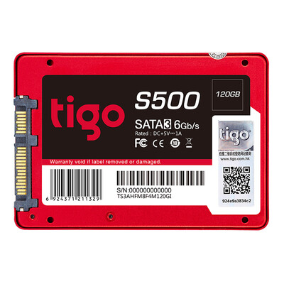 

Tigo S500 Series 120GB SATA3 Solid State Drive
