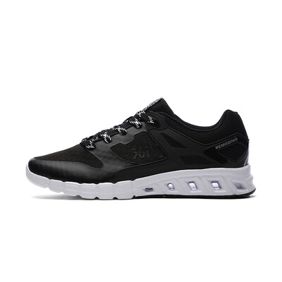 

361 degrees men's casual shoes 571626719-4 black / 361 degrees white 41