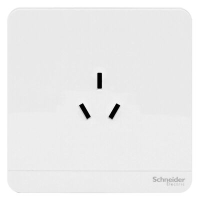

Schneider (Schneider) switch socket socket panel 10A five-hole socket with a switch is still series mirror porcelain white ten suit set