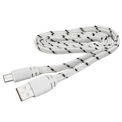 

New V8 Micro 2.0 USB Flat Noodle Data Charger Cable For Android Cell Phones
