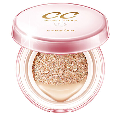 

Cardlan Carslan snail air cushion control cream gift box 01 silk white 145g 2 air cushion bb cream upgrade moisturizing concealer bright