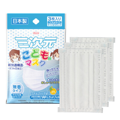 

Three yuan children&39s masks melon flavor Green 3 Pack PM25 anti-haze disposable lightweight dust masks