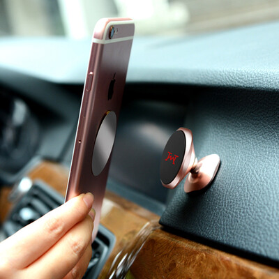 

(TIEMOTU) CXZJ08 мобильный телефон навигация магнитный кронштейн автомобильная центральная консоль магнитная навигация мобильный телефон кронштейн с 3-мя магнитными дисками может поворачиваться на 360 градусов розовое золото