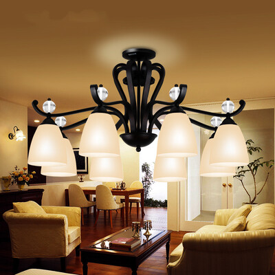 

Panasonic Panasonic chandelier European style lantern living room lighting bedroom lamp butterfly Yi series HHLM8006 8 head