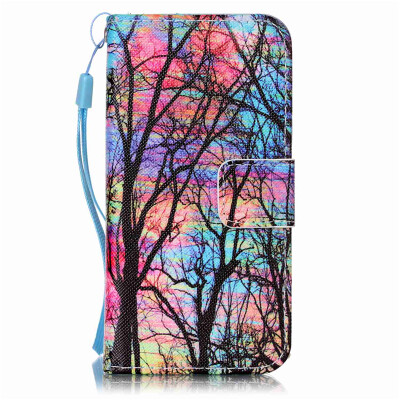 

Tree Design PU�Leather�Flip�Cover Wallet�Card�Holder�Case�for IPHONE 5