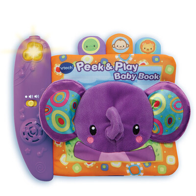 

VTech Vtech слоненок ребенок ткань книги ткань книги раннего обучения Раннее обучение слезу не плохо раннего детства образовательные игрушки 0-1 лет ребенок