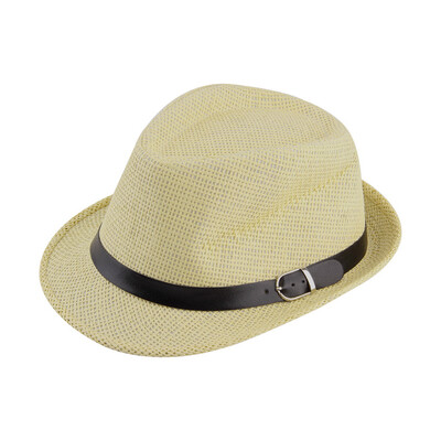 

Стильный Hat Summer Straw Hat Cap Fedora Трилби тропический шлем Панама Hat Cap Hat Jazz