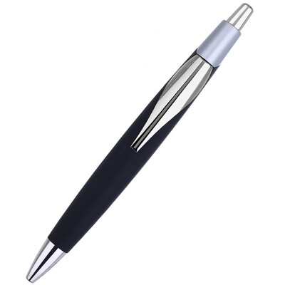 

Ши Наайд (Шнайдер) элегантный ручка / гладкая гелевая ручка - черный и серебристый