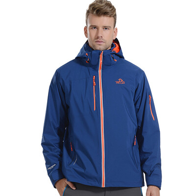 

Pellie&PELLIOT outdoor jackets men&women couples three in one or two sets of Jackets mountaineering clothes 1823 men dark blue
