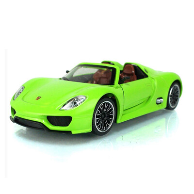 

Choi Pou alloy car 132 Porsche 918 sports car simulation car model baby children&39s toys boys toys car with sound&light 88323NAAA