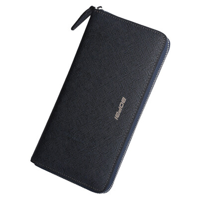 

Сумка с кожаной сумкой BOPAI для мужчин с длинным сечением большая большая синяя 12-02172