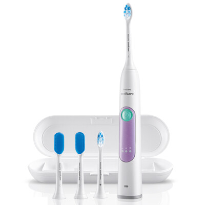 

Philips (PHILIPS) electric toothbrush HX6616 / 51 adult rechargeable gingival care type sonic vibration toothbrush elegant pretty purple (3 files strength 2 brush head 2 tongue brush brush 1 travel box