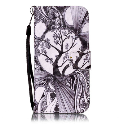 

Tree Design PU Leather Flip Cover Wallet Card Holder Case for IPHONE 6