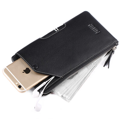 

Отправить Paul MG pabojoe деньги заголовка слой кожи мужские бизнес случайный бумажник мужчин и многофункциональный кошелек длинный отрезок черного PBJ172A