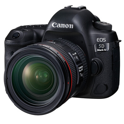 

Canon EOS 5D Mark IV комплект (EF 24-70mm f / 4L IS USM) SLR камера