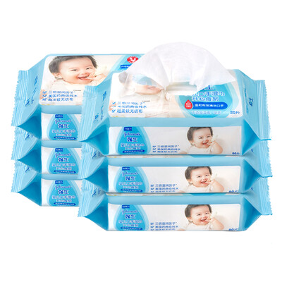 

Johnson baby hand wipes happy eating 80 x 6 bags baby children&39s special wipes
