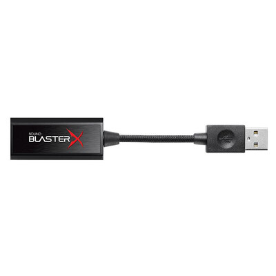 

Креатив / Инновационные Sound BlasterX G1 портативный USB ноутбук внешняя звуковая карта
