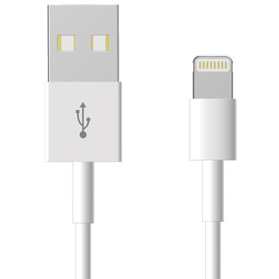 

Capshi Apple 6 / 5S / 7 Кабель для передачи данных и зарядки 0,2м белый