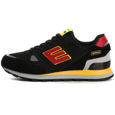 

Ерке Ерке E слово ретро мода для мужчин смягчая кроссовки 51115320105 положительных черных 44 ярдов