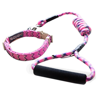 

DOG Helios dog rope traction rope collar set M code in large dogs for HELE0025-9- orange