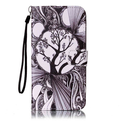 

Tree Design PU Leather Flip Cover Wallet Card Holder Case for IPHONE 7PLUS